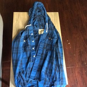 Hooded flannel